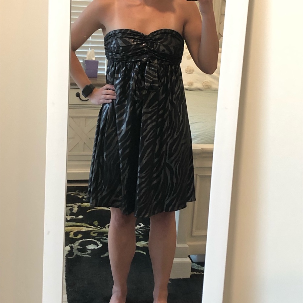 Express: strapless dress